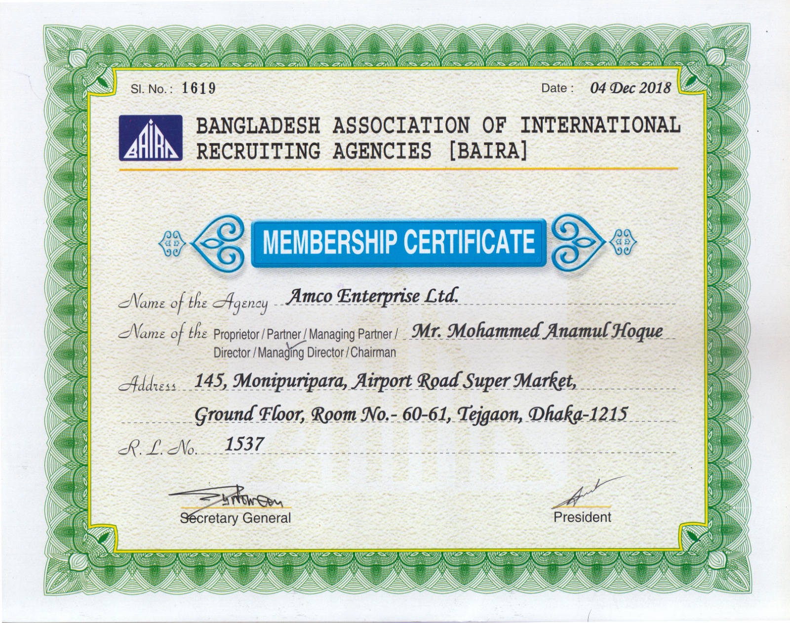 AMCo ENTERPRISE